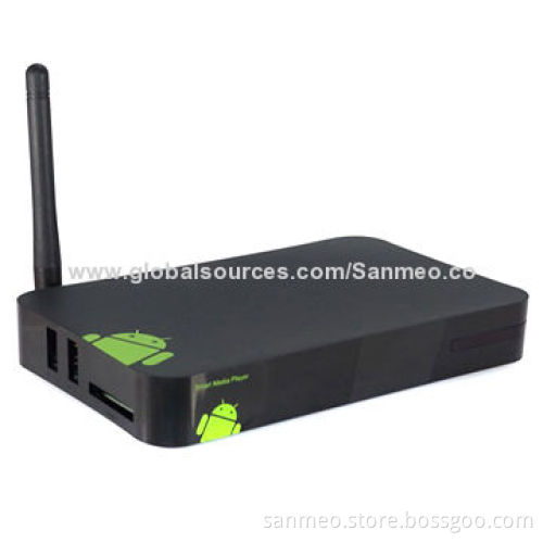 Android 4.2 Dual-core TV Box, Latest Full HD Movie Online Play Films and Television Programs SD Card